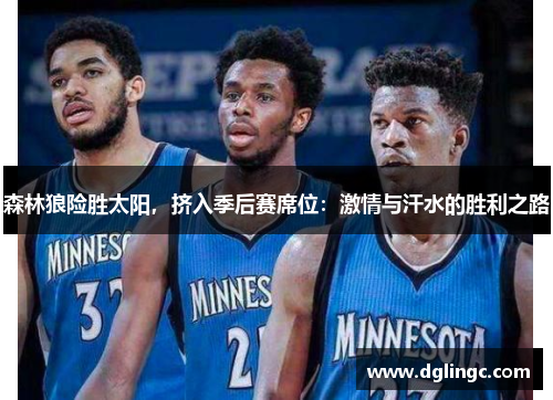 森林狼险胜太阳，挤入季后赛席位：激情与汗水的胜利之路